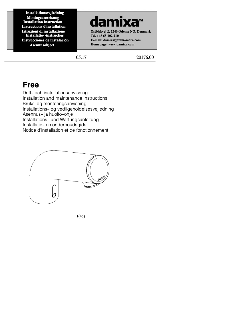 Imagen de la primera página del manual del dispositivo 2802000