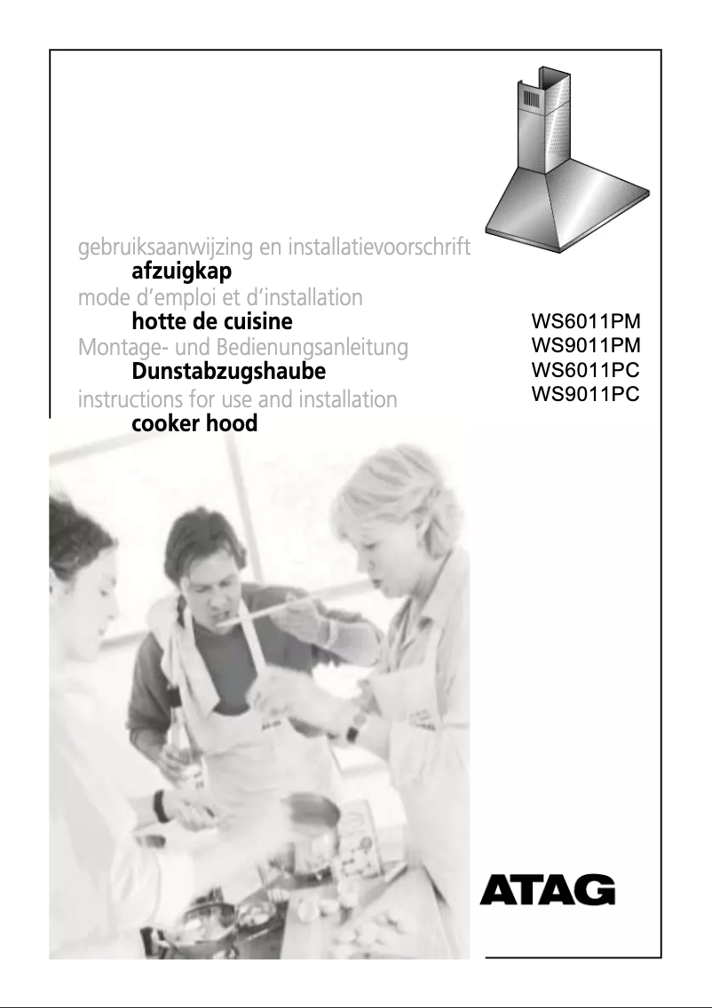 Página 1 del manual Manual de usuario Atag ES1811QM