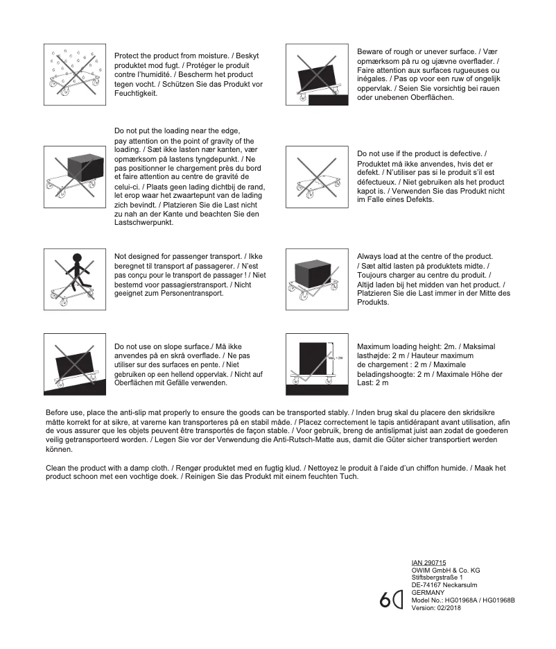 Imagen de la primera página del manual del dispositivo HG01968A