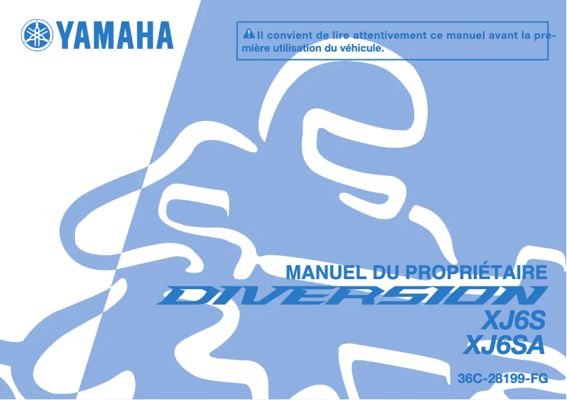 Página nº 1 - Manual de usuario Yamaha XJ6-S (2010)