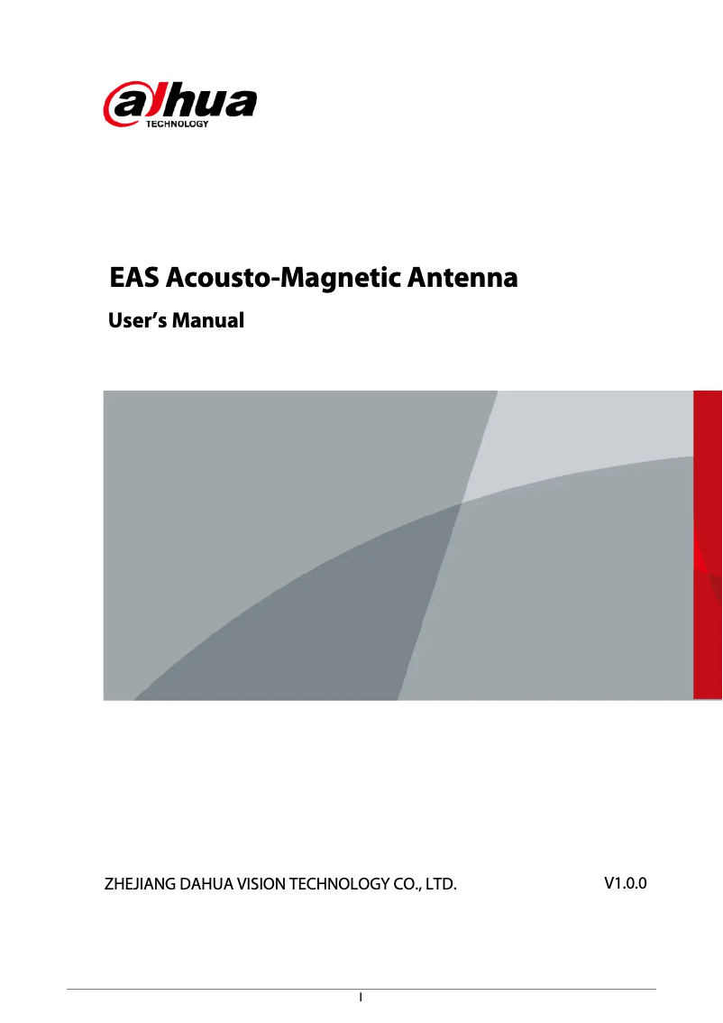 Imagen de la primera página del manual del dispositivo ISC-EAA8000-R