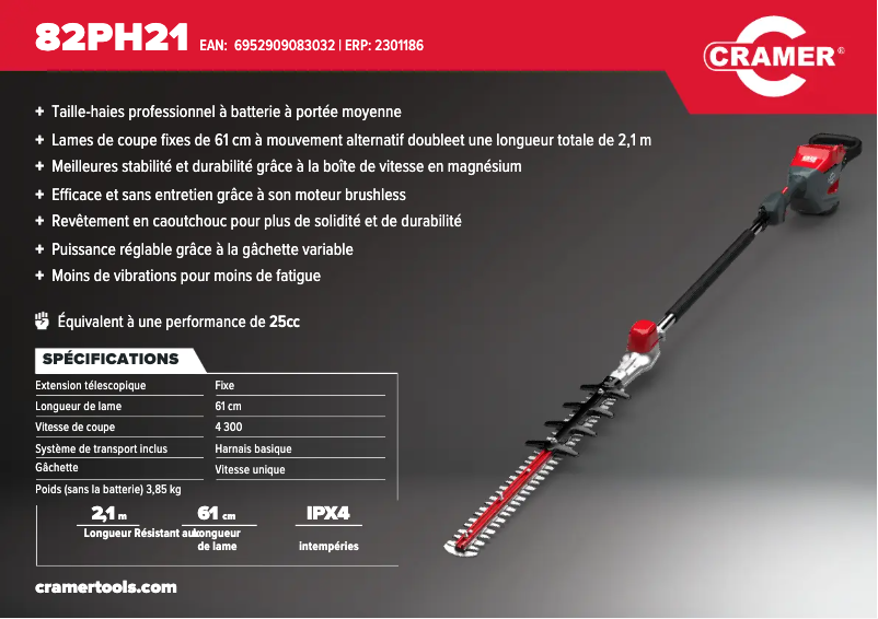 Imagen de la primera página del manual del dispositivo 82PH21
