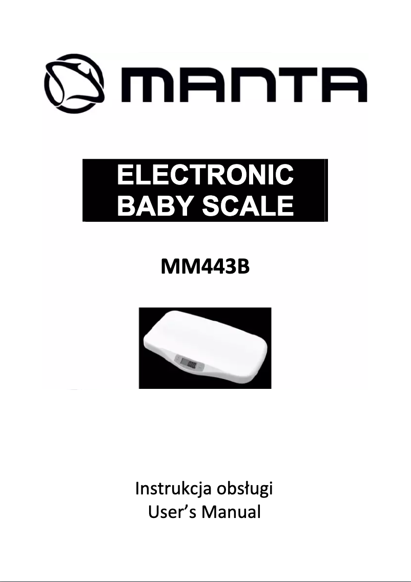 Imagen de la primera página del manual del dispositivo MM443B