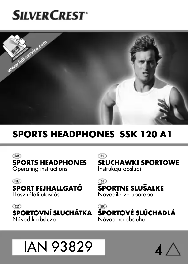 Página 1 del manual Manual de usuario Crivit SSK 120 A1