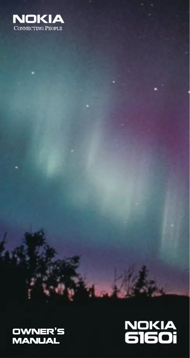 Página nº 1 - Manual de usuario Nokia 6160i