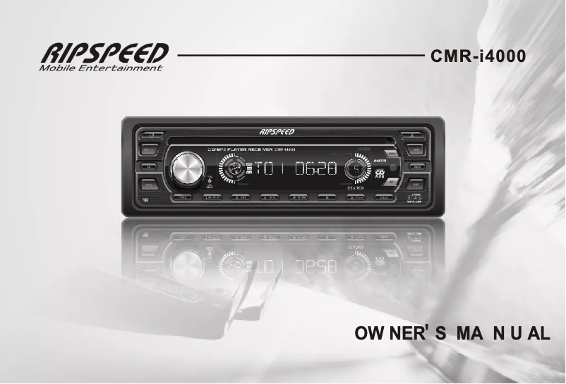 Imagen de la primera página del manual del dispositivo CMR-i4000