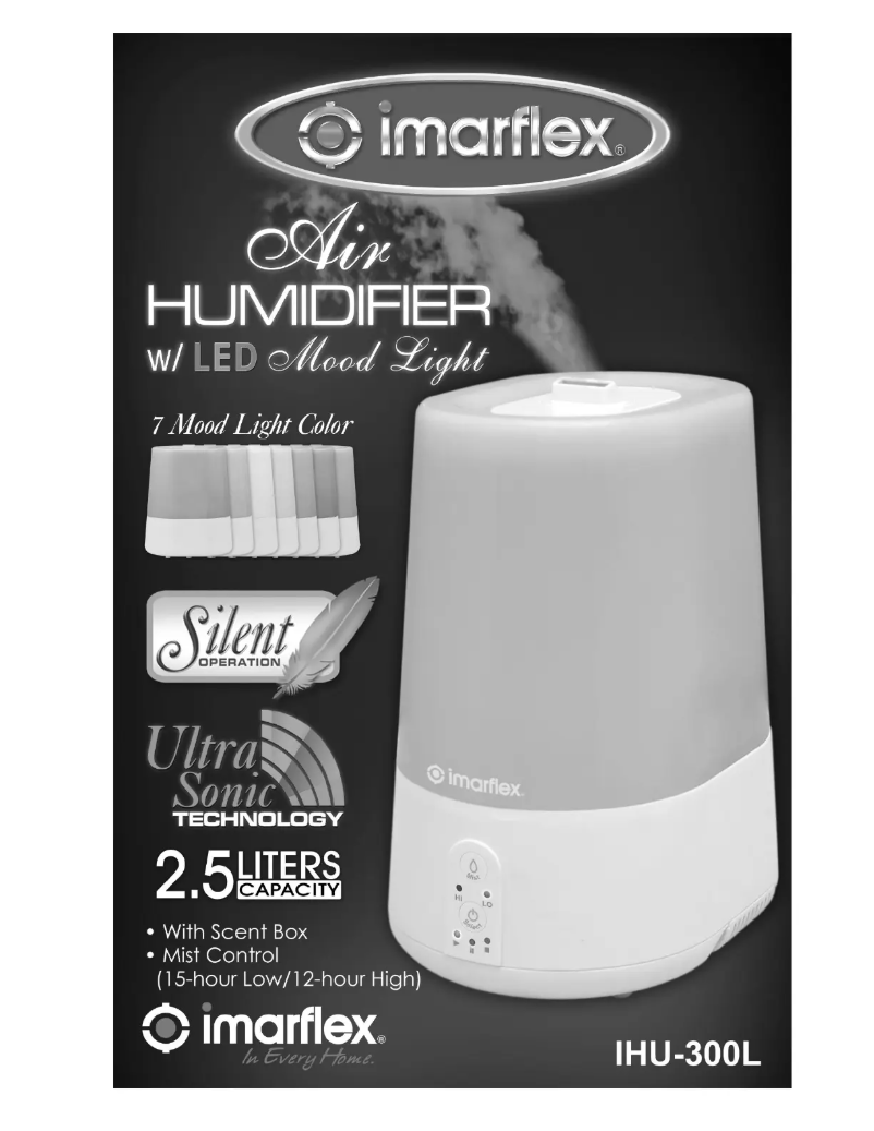 Imagen de la primera página del manual del dispositivo IHU-300L