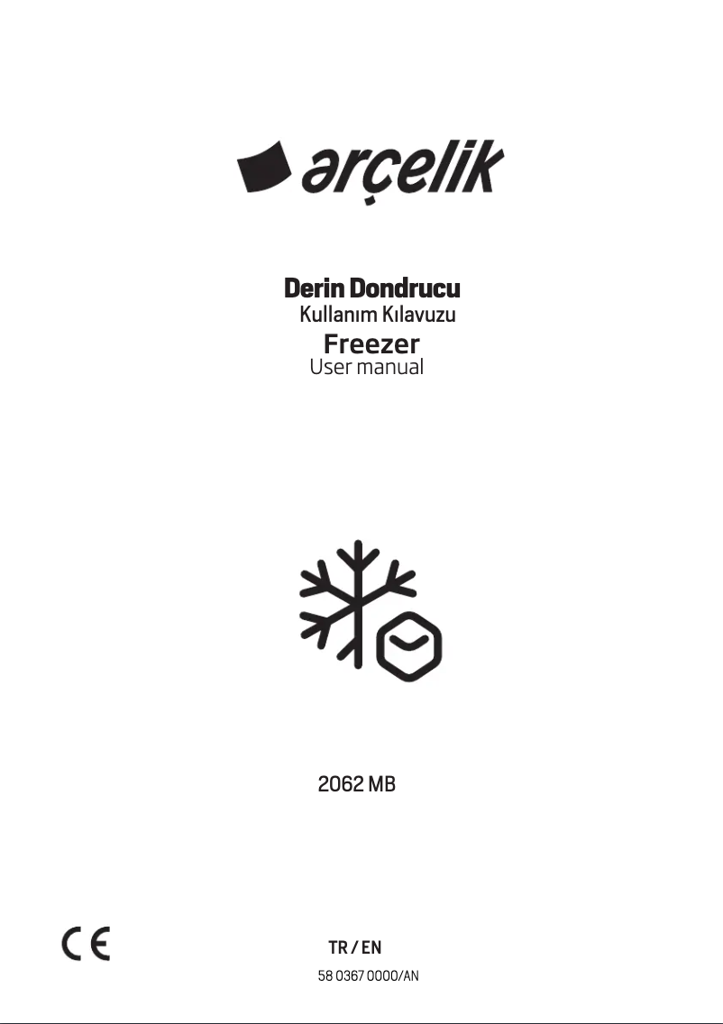 Página 1 del manual Manual de usuario Arçelik 2061 MB