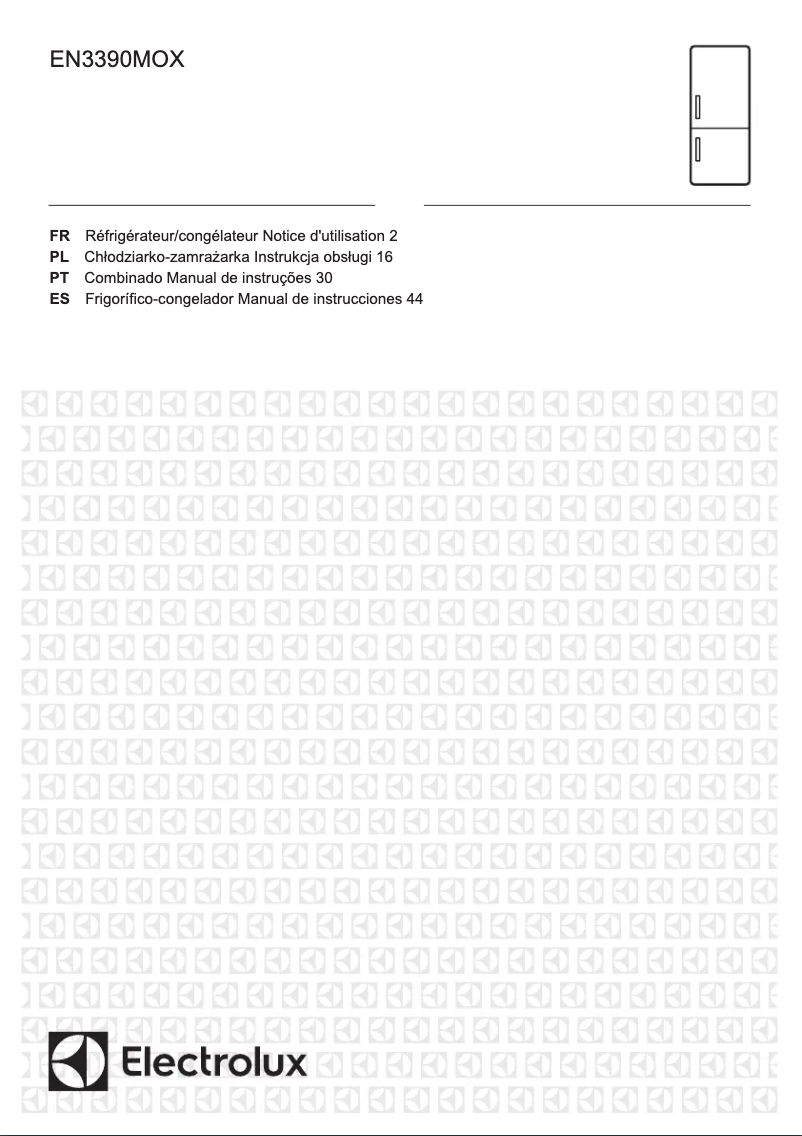 Página 1 del manual Manual de usuario Electrolux EN3390MOX