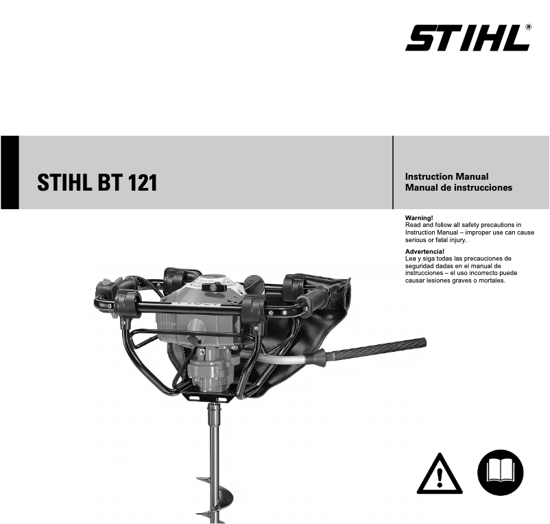 Página 1 del manual Manual de usuario Stihl BT 121