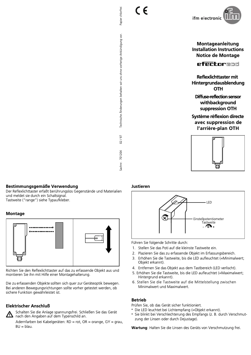 Imagen de la primera página del manual del dispositivo OT5201