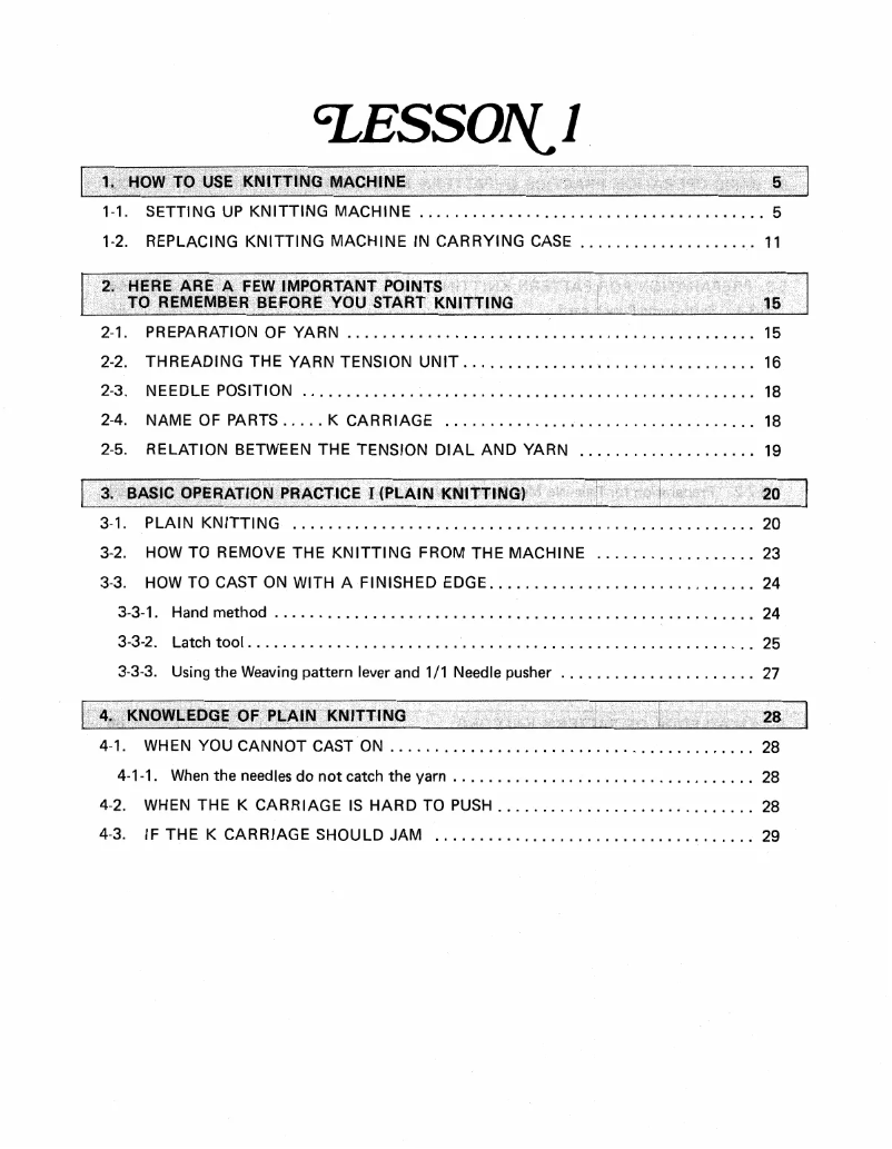 Imagen de la primera página del manual del dispositivo KH891