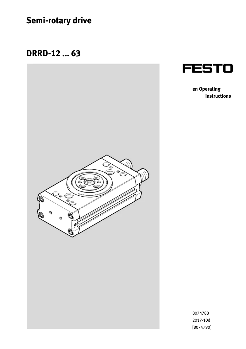 Imagen de la primera página del manual del dispositivo DRRD-12