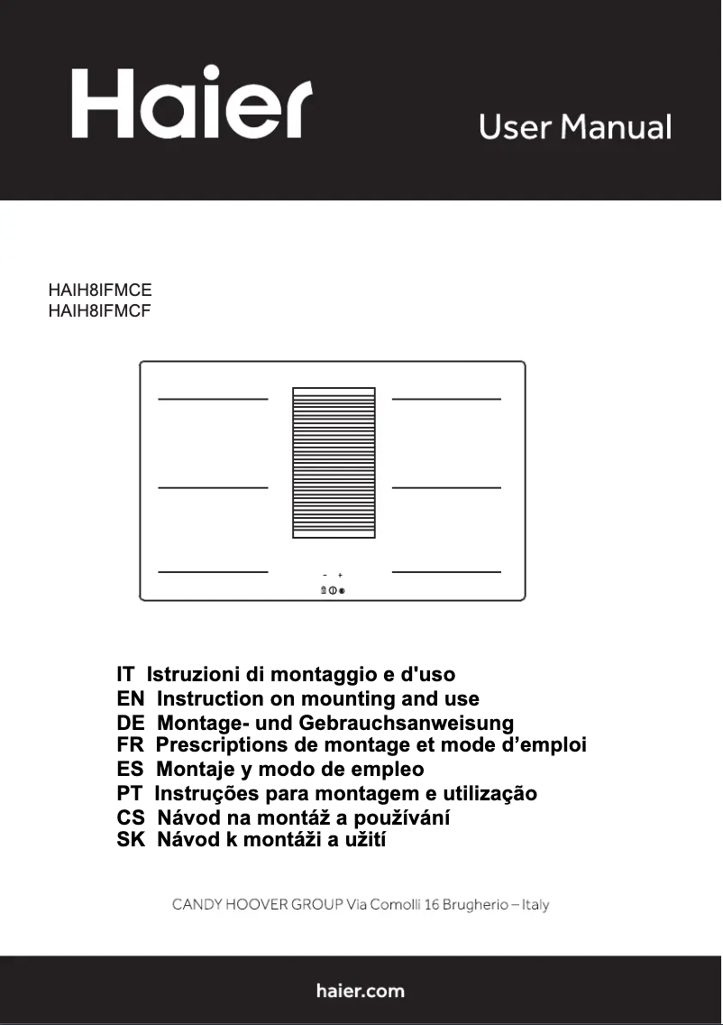 Página 1 del manual Manual de instrucciones Haier HAIH8IFMCF