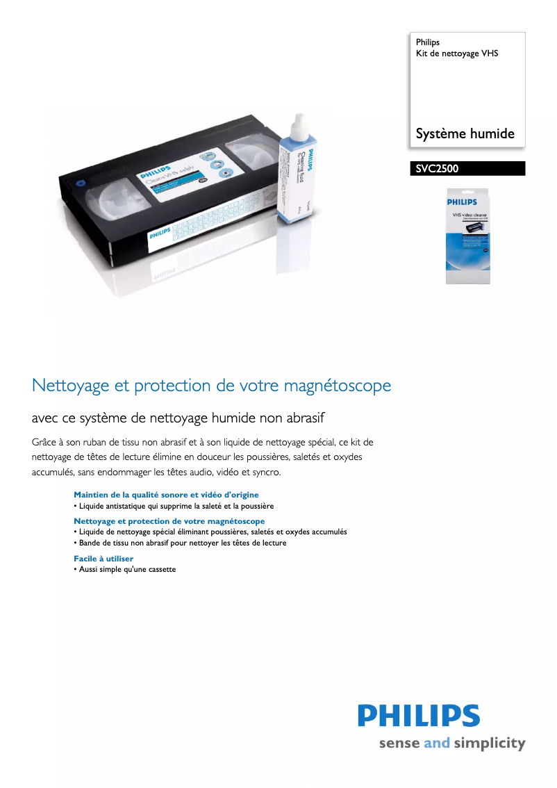 Imagen de la primera página del manual del dispositivo SVC2500