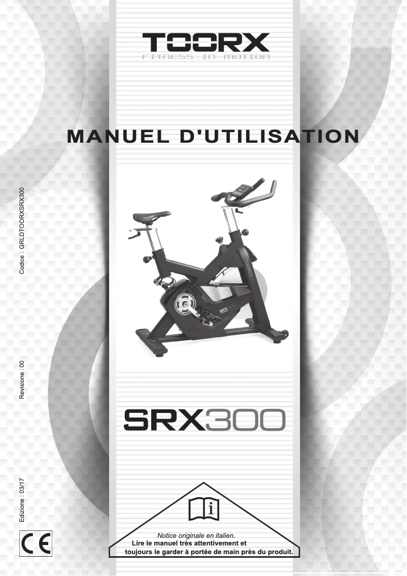 Página nº 1 - Manual de usuario Toorx SRX-300