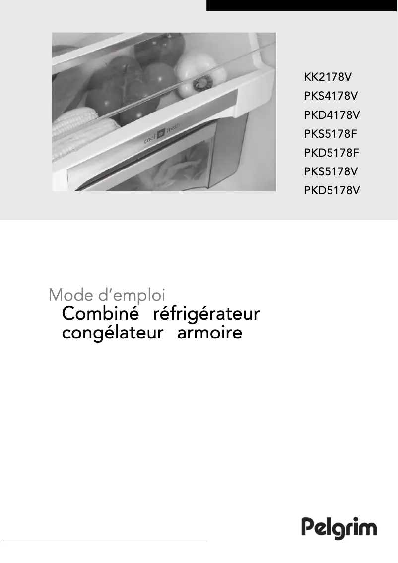 Imagen de la primera página del manual del dispositivo PKD5178F