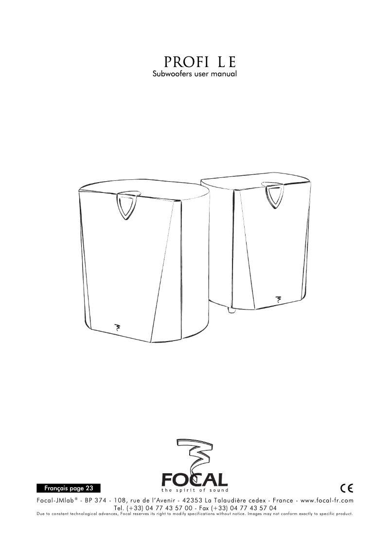 Imagen de la primera página del manual del dispositivo Profile SW 908