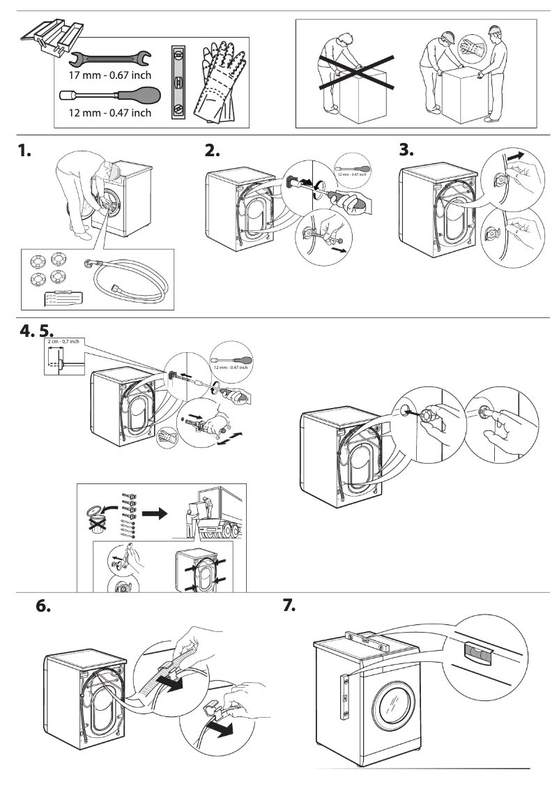 Página 1 del manual Manual de usuario Bauknecht B7X 89 SILENCE DE