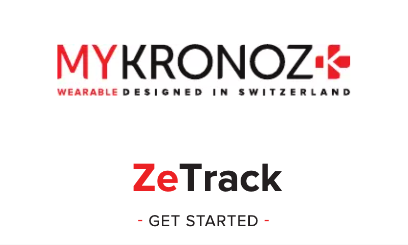 Imagen de la primera página del manual del dispositivo ZeTrack