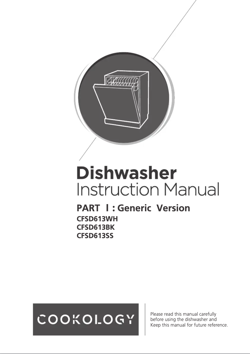 Imagen de la primera página del manual del dispositivo CFSD613SS