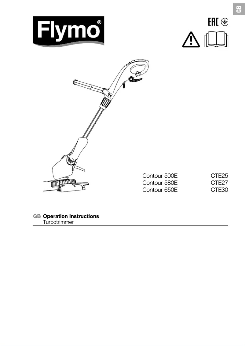 Imagen de la primera página del manual del dispositivo Contour 580E