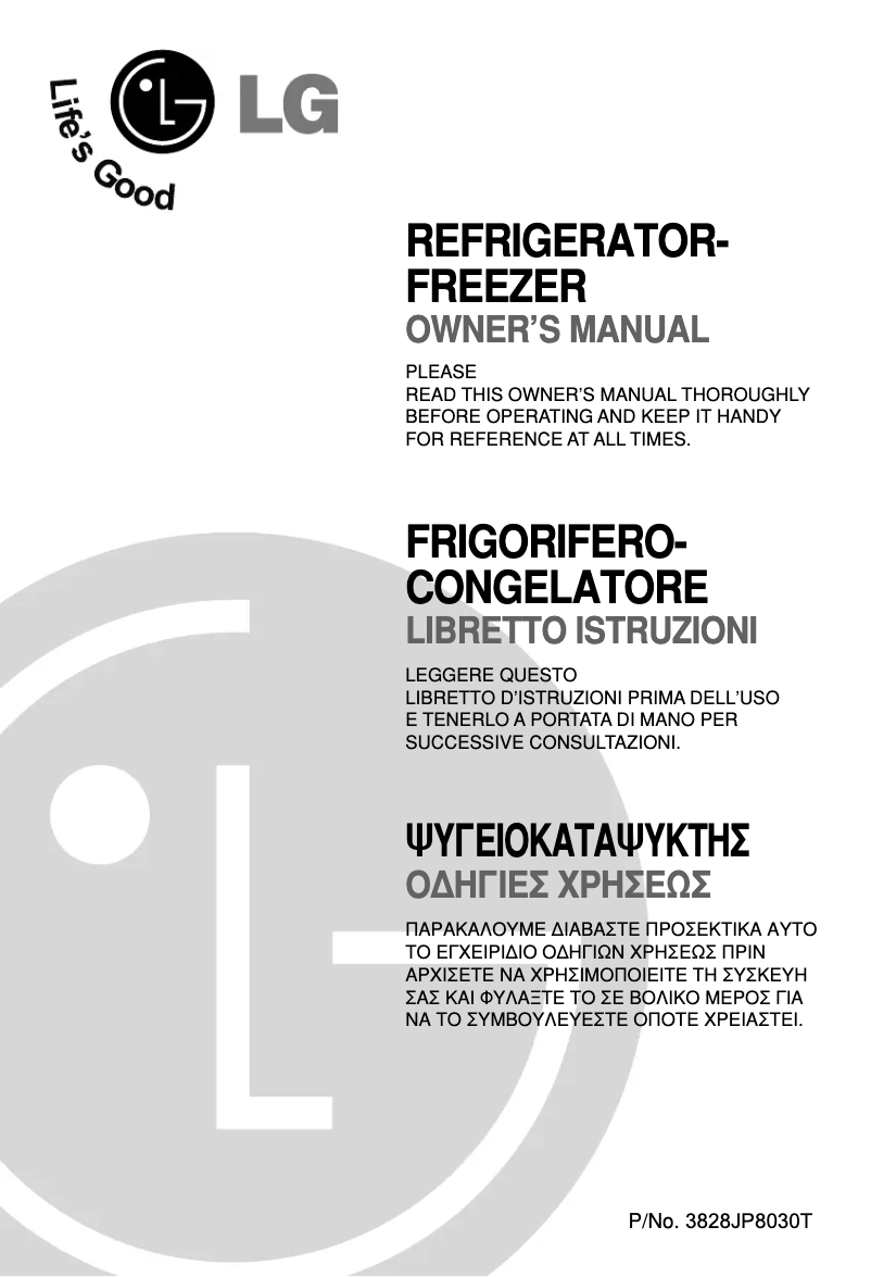 Página nº 1 - Manual de usuario LG GN-U232R