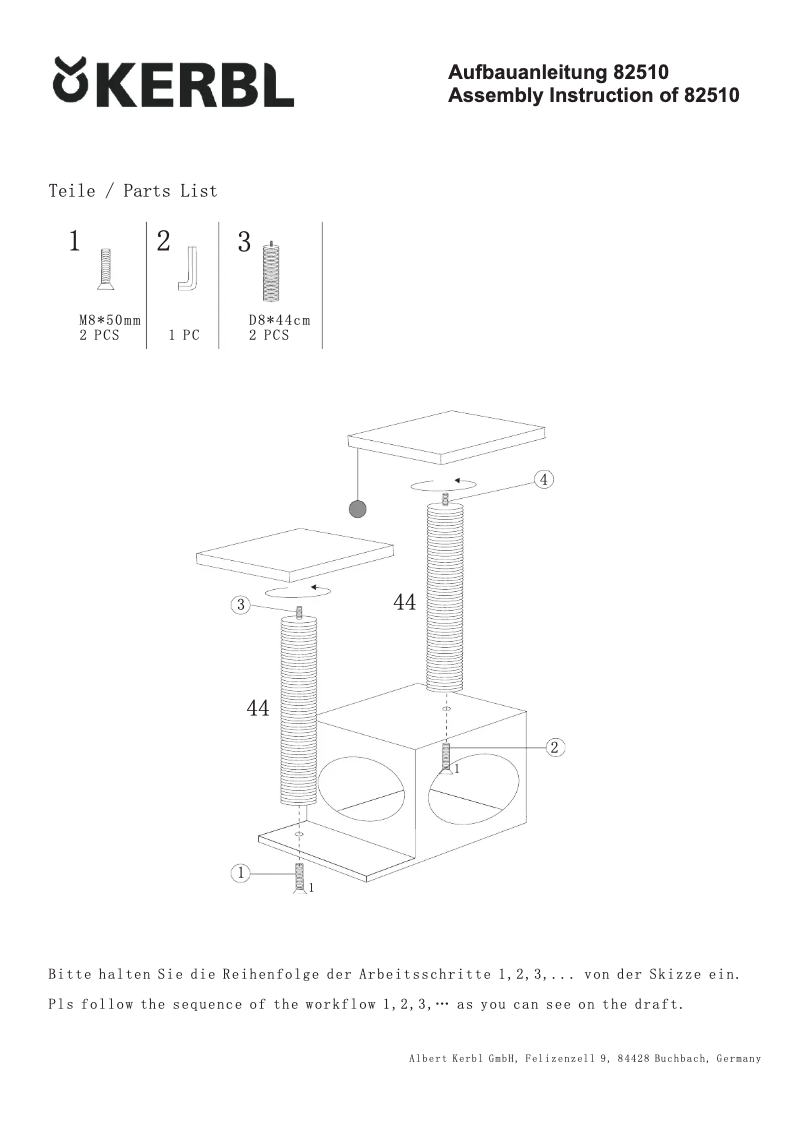 Imagen de la primera página del manual del dispositivo Saphir 82510