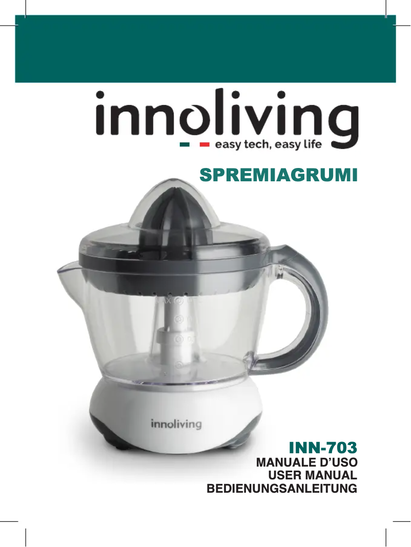 Página nº 1 - Manual de usuario Innoliving INN-703