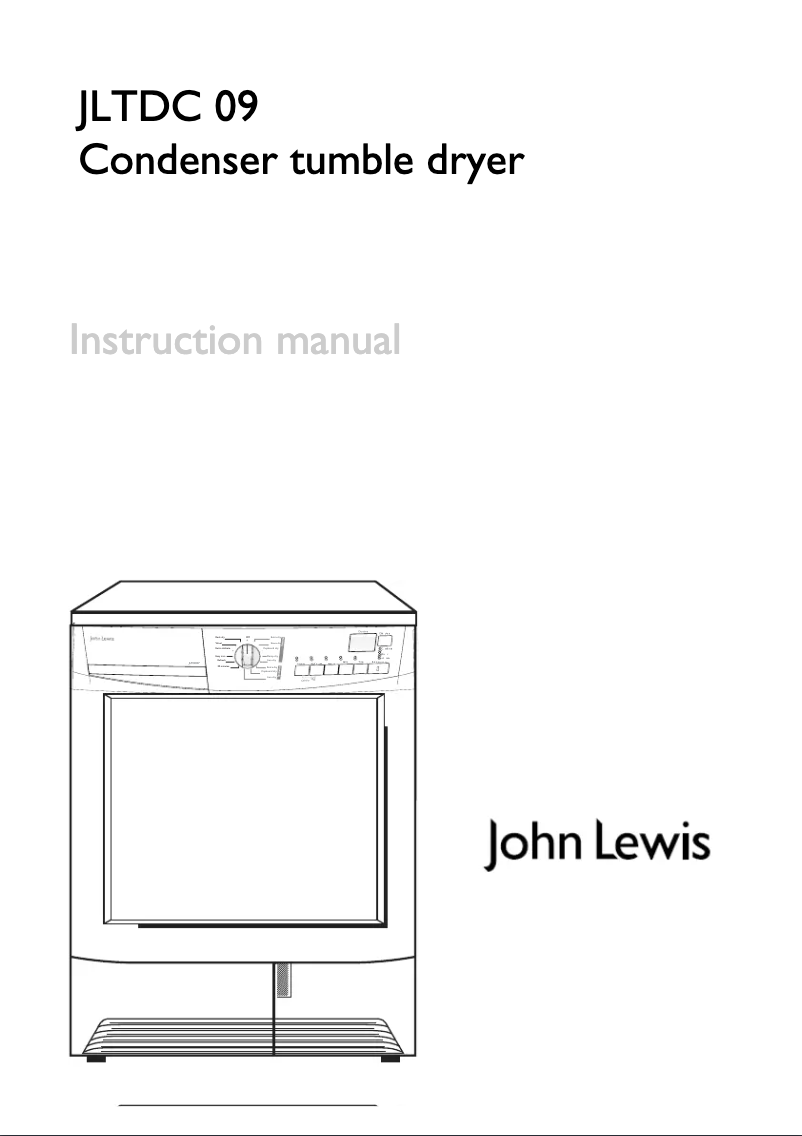 Imagen de la primera página del manual del dispositivo JLTDC 09