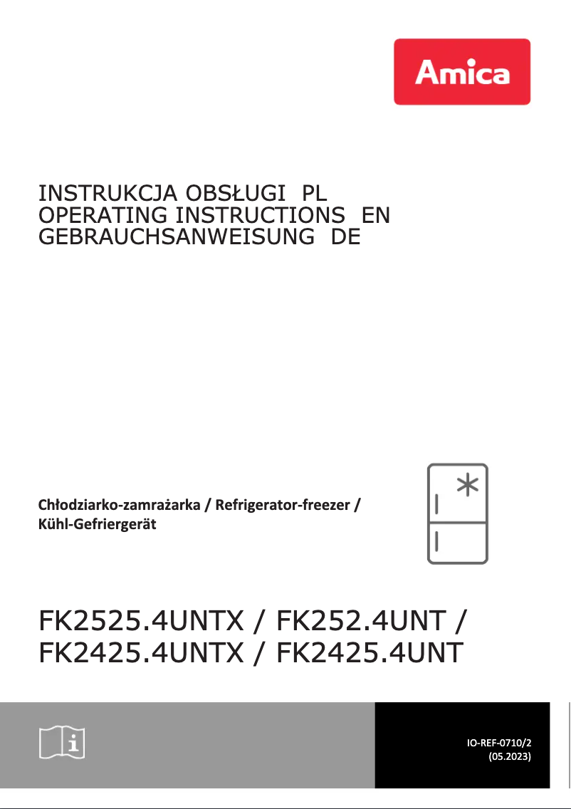 Imagen de la primera página del manual del dispositivo FK252.4UNT