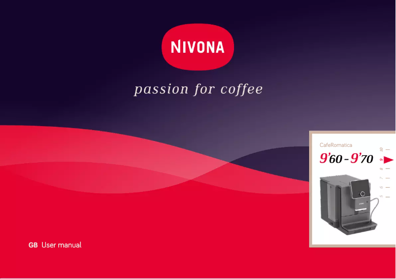 Imagen de la primera página del manual del dispositivo CafeRomatica 960