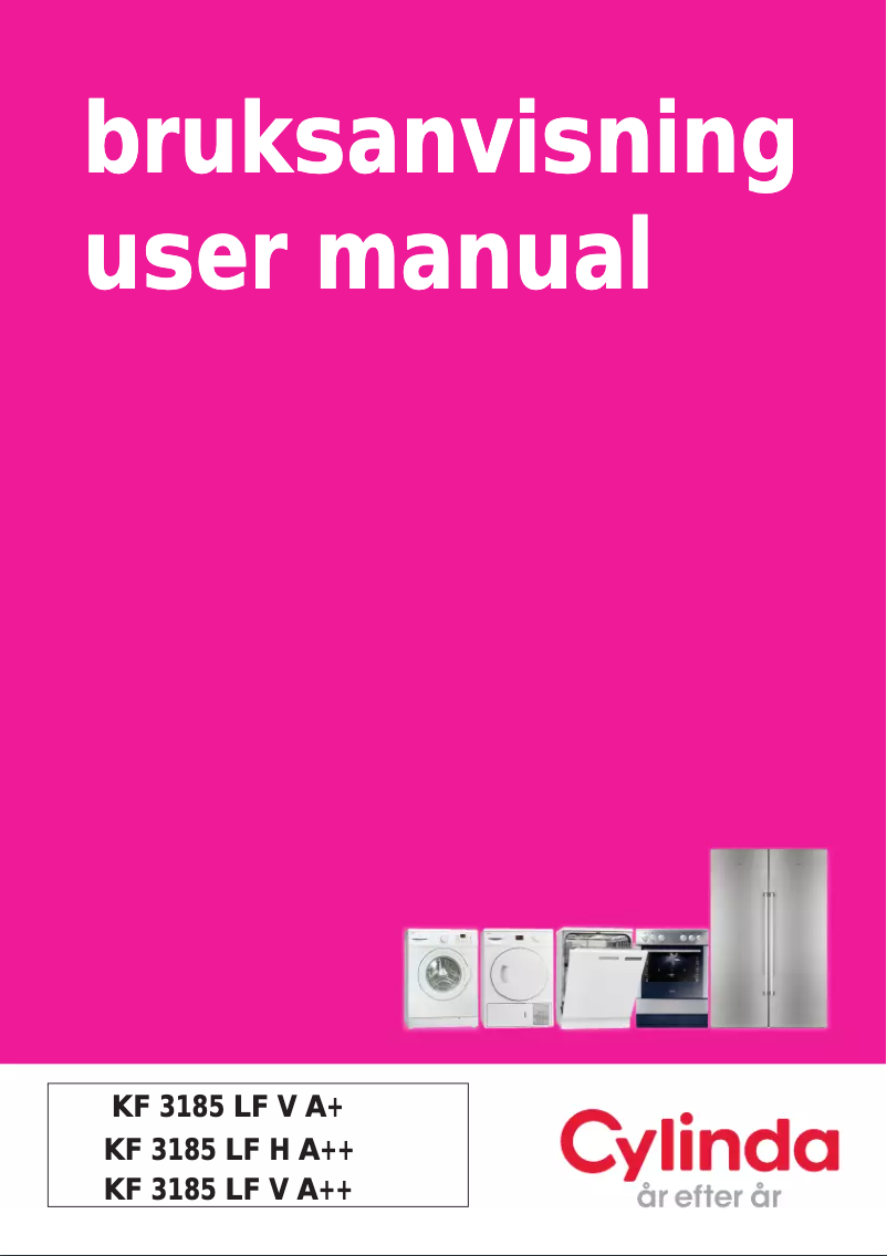 Imagen de la primera página del manual del dispositivo KF 3185 LF H A++