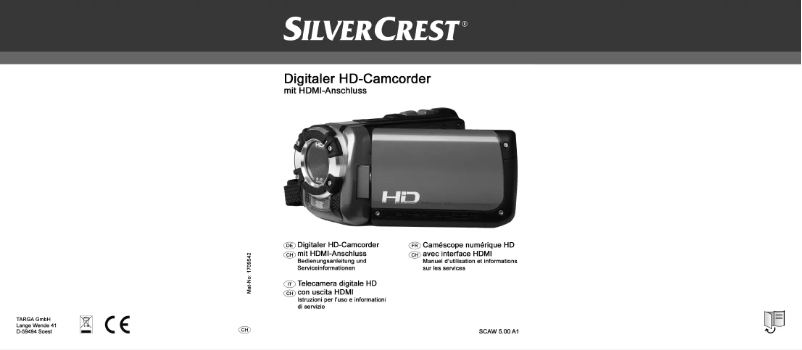 Imagen de la primera página del manual del dispositivo SCAW 5.00 A1