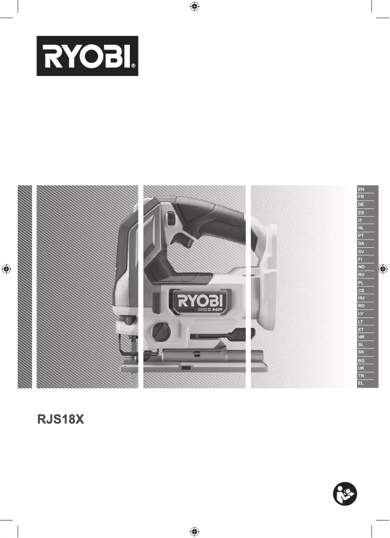 Página 1 del manual Manual de usuario RYOBI One+ RJS18X