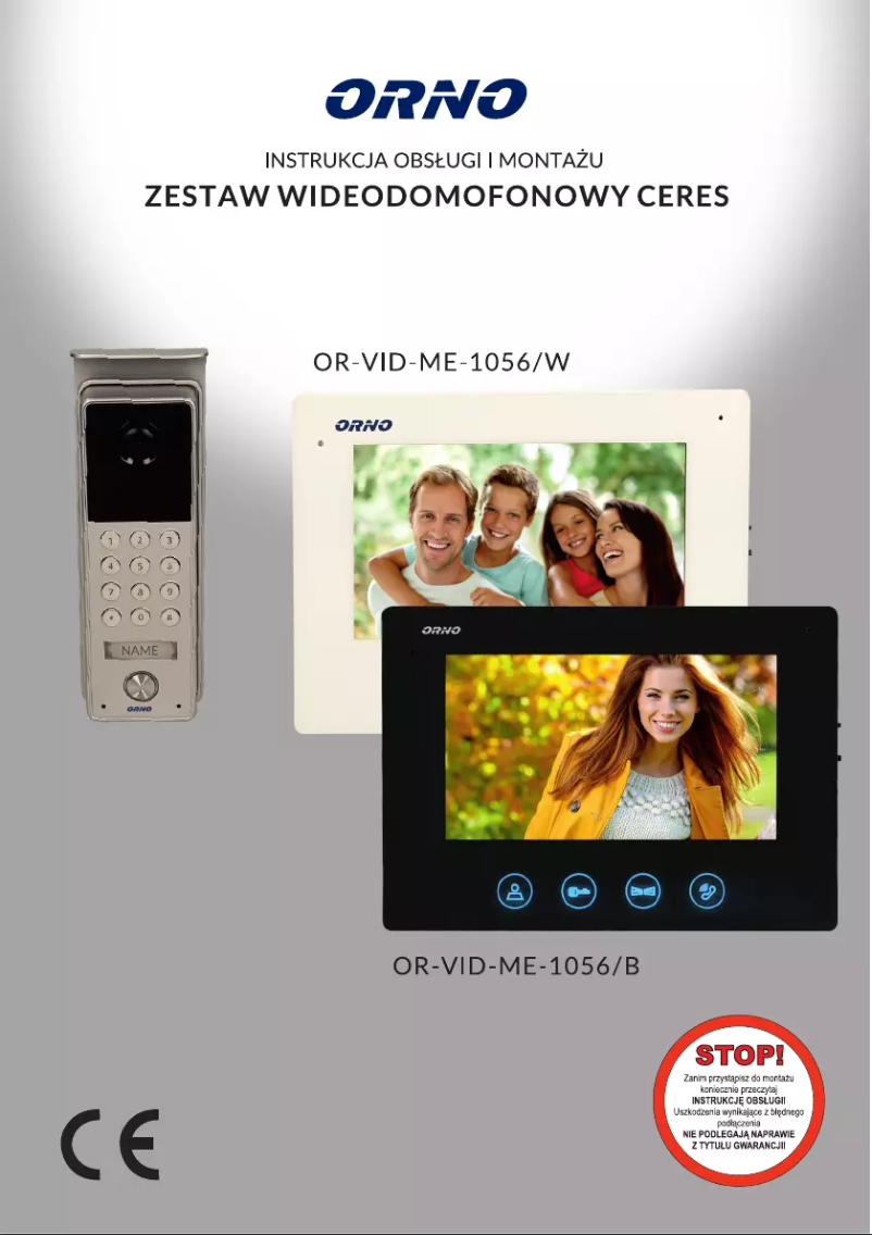 Página 1 del manual Manual de usuario Vibell OR-VID-ME-1056/B