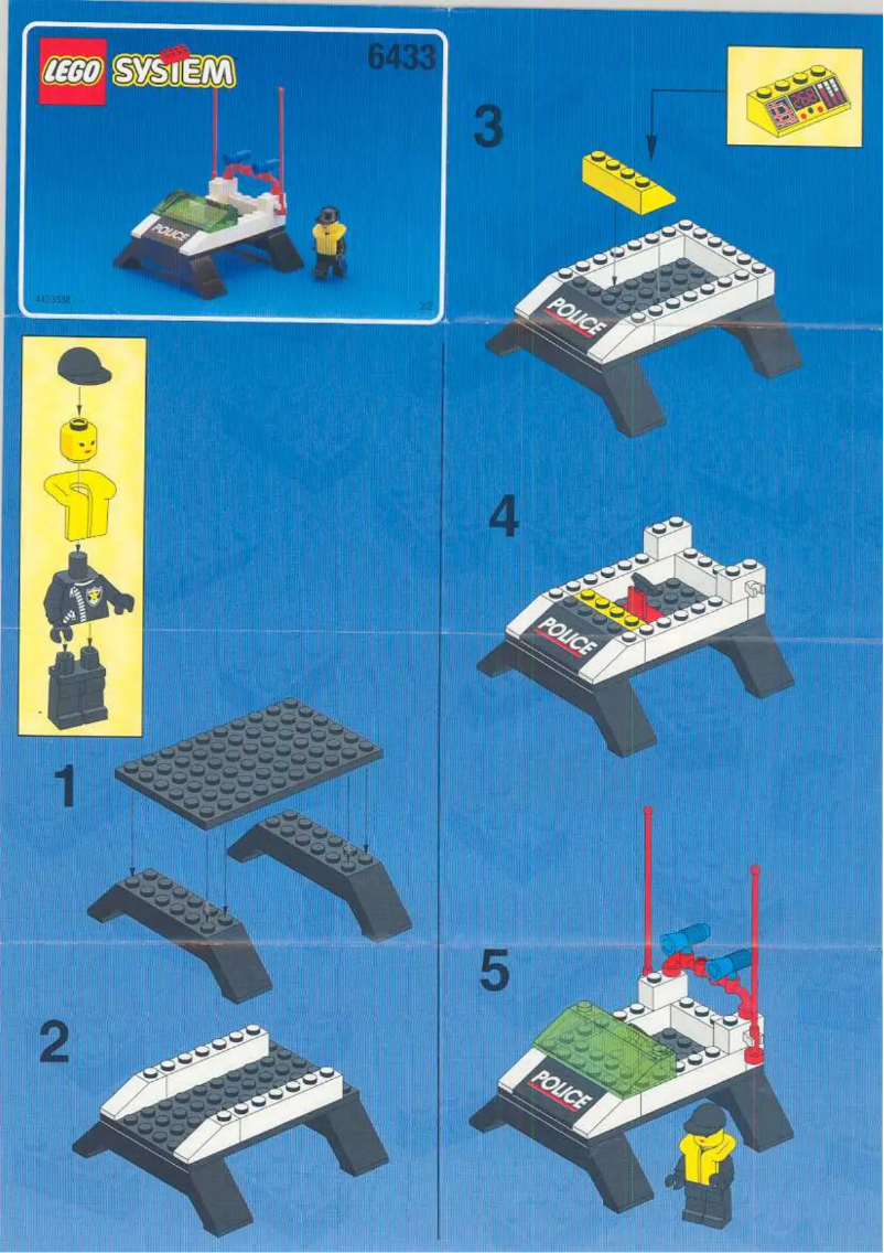 Imagen de la primera página del manual del dispositivo Police Harbour Patrol