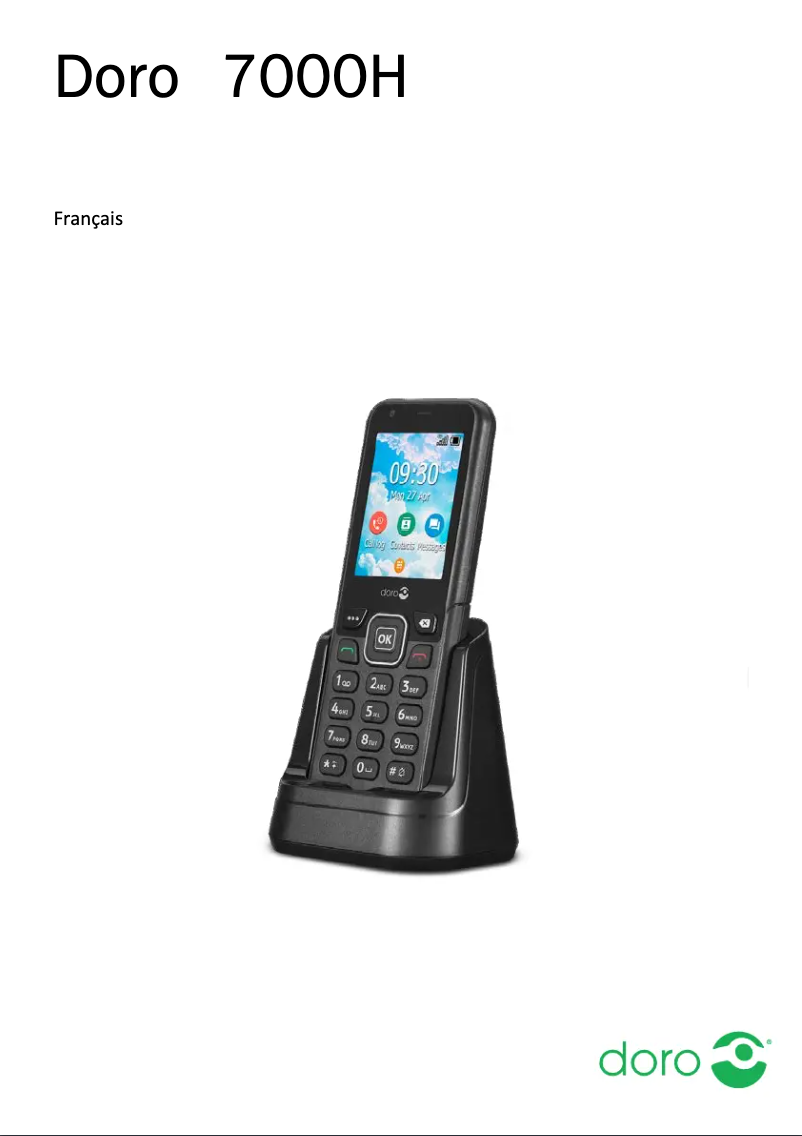 Página nº 1 - Manual de usuario Doro 7000H