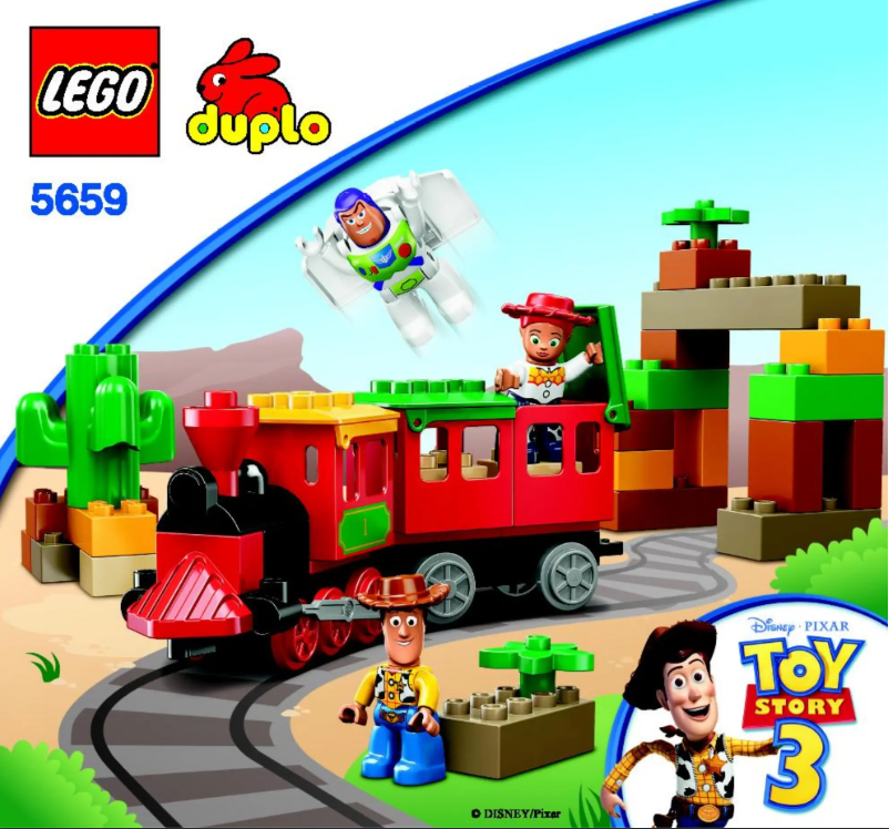 Página 1 del manual Manual de usuario Lego The Great Train Chase