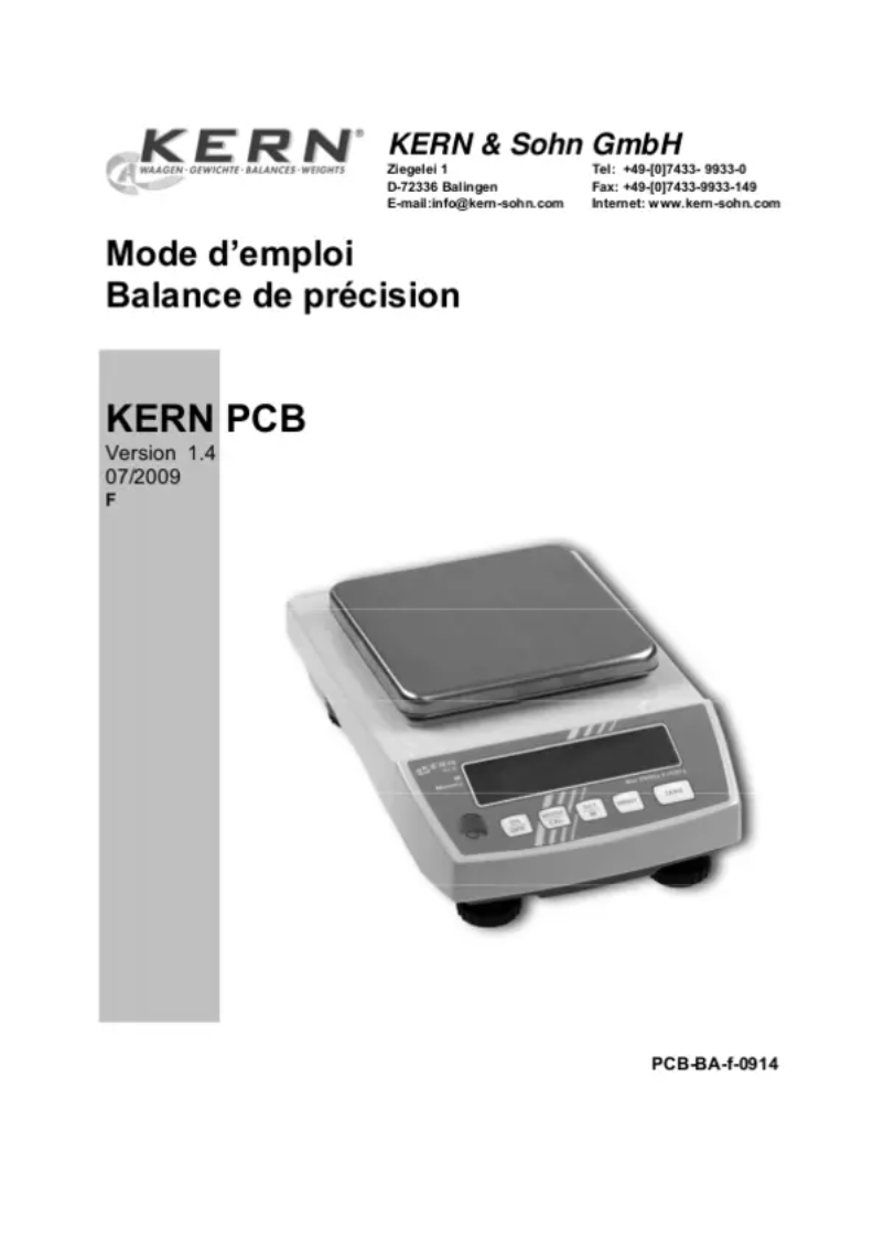 Imagen de la primera página del manual del dispositivo PCB 6000-0