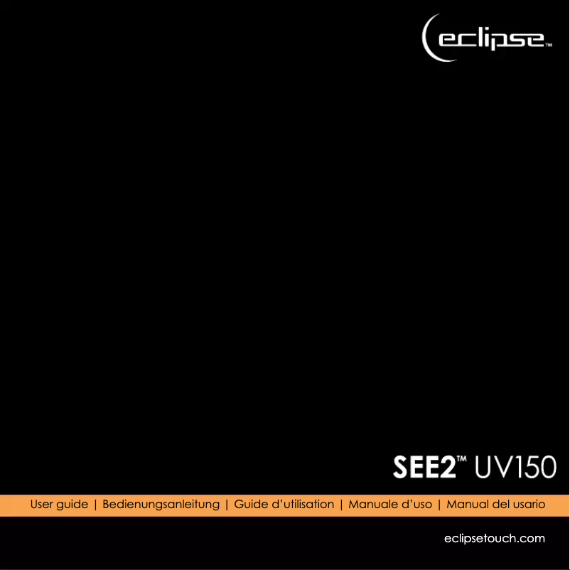 Página 1 del manual Manual de usuario Mad Catz Eclipse UV150