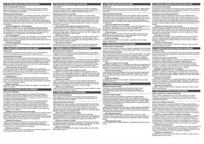 Página 1 del manual Manual de usuario Siemens MK880FQ1
