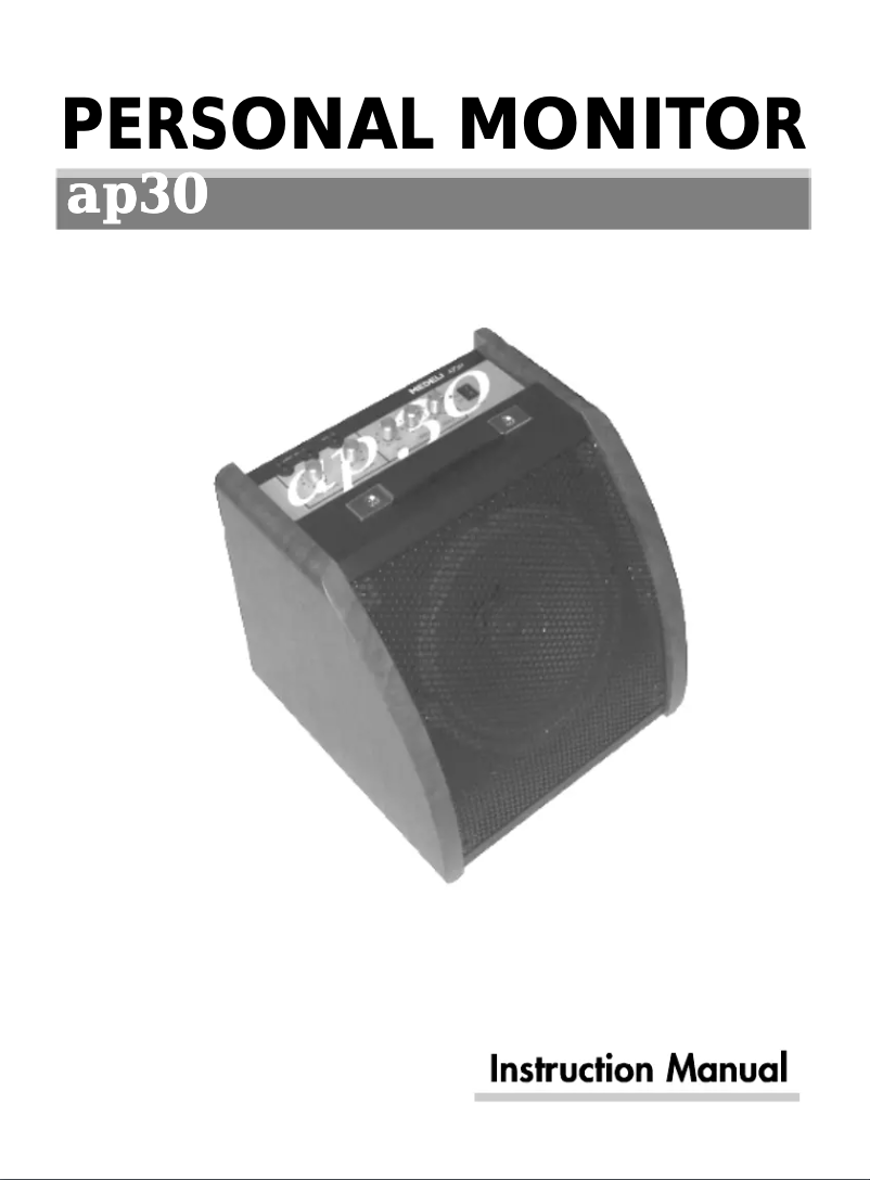 Imagen de la primera página del manual del dispositivo AP30