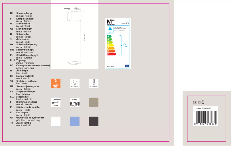 Página nº 1 - Manual de usuario Miro Cube