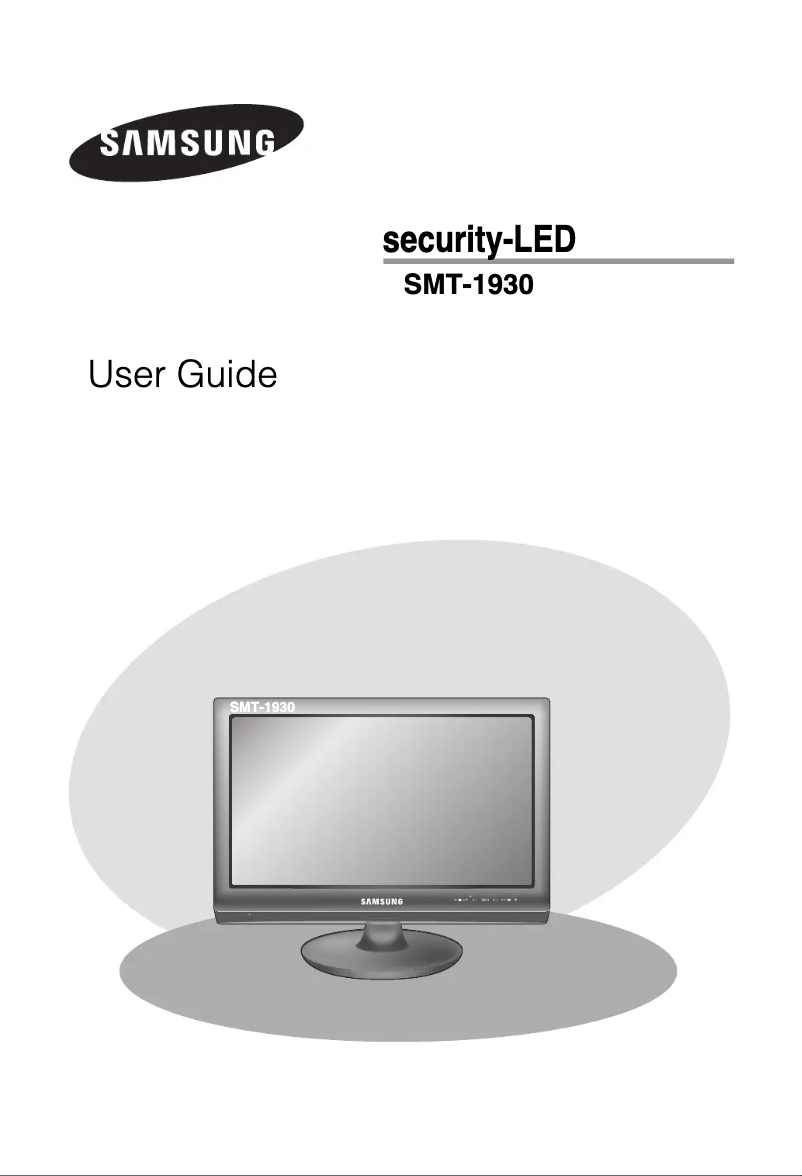 Imagen de la primera página del manual del dispositivo SMT-1930