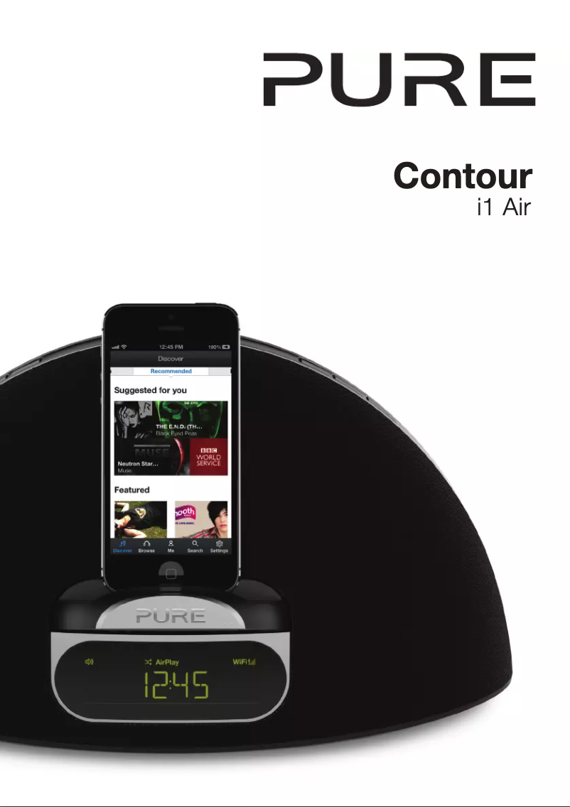 Imagen de la primera página del manual del dispositivo Contour i1 Air