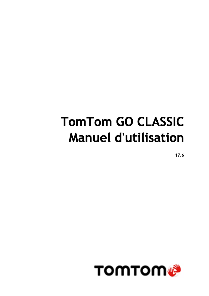 Página nº 1 - Manual de usuario TomTom GO Classic