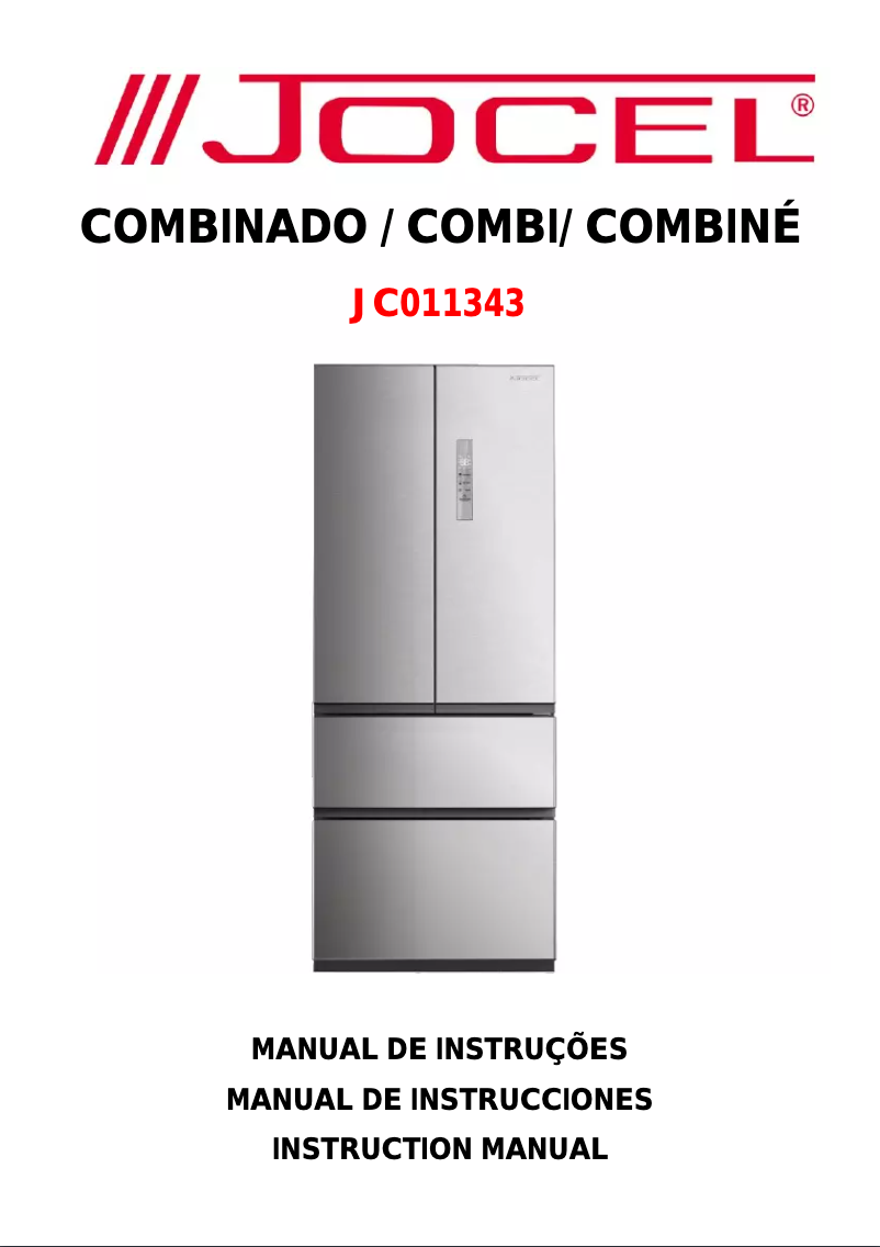 Imagen de la primera página del manual del dispositivo JC-011343