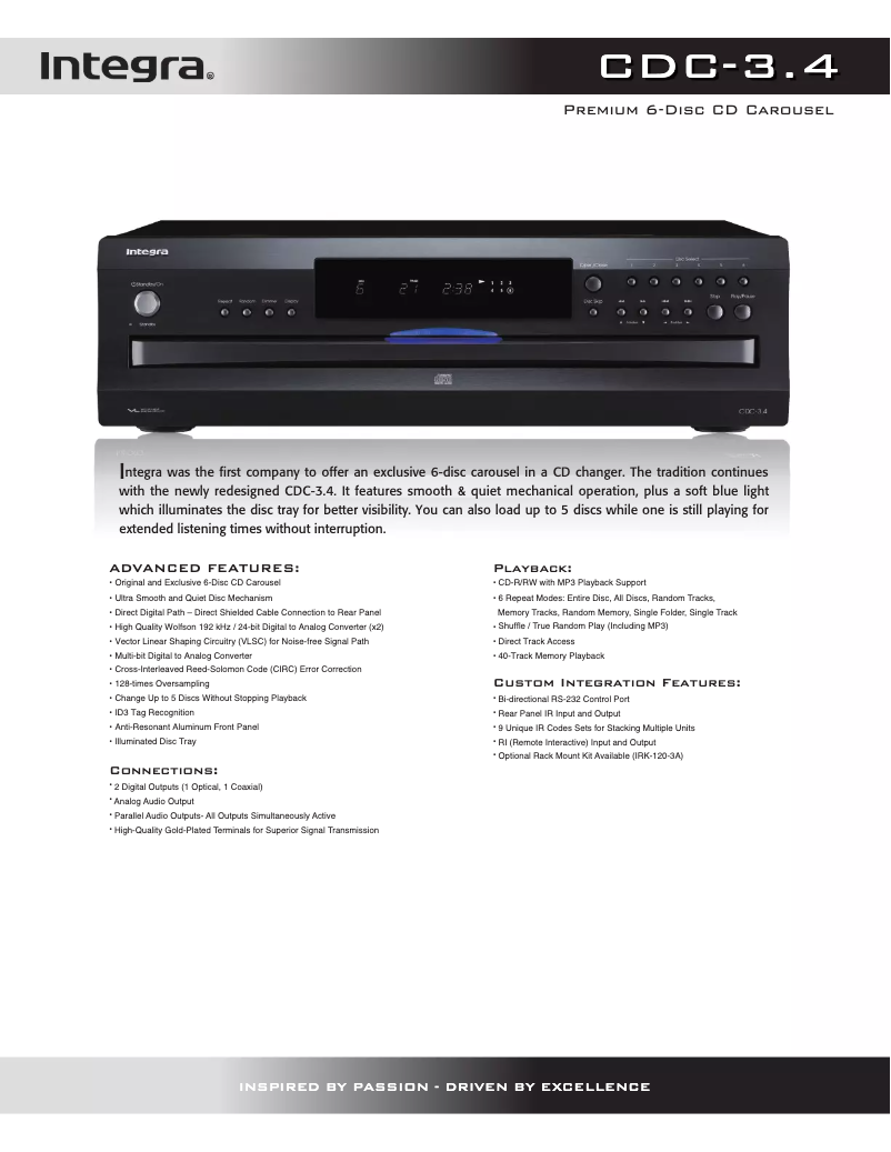 Imagen de la primera página del manual del dispositivo CDC-3.4