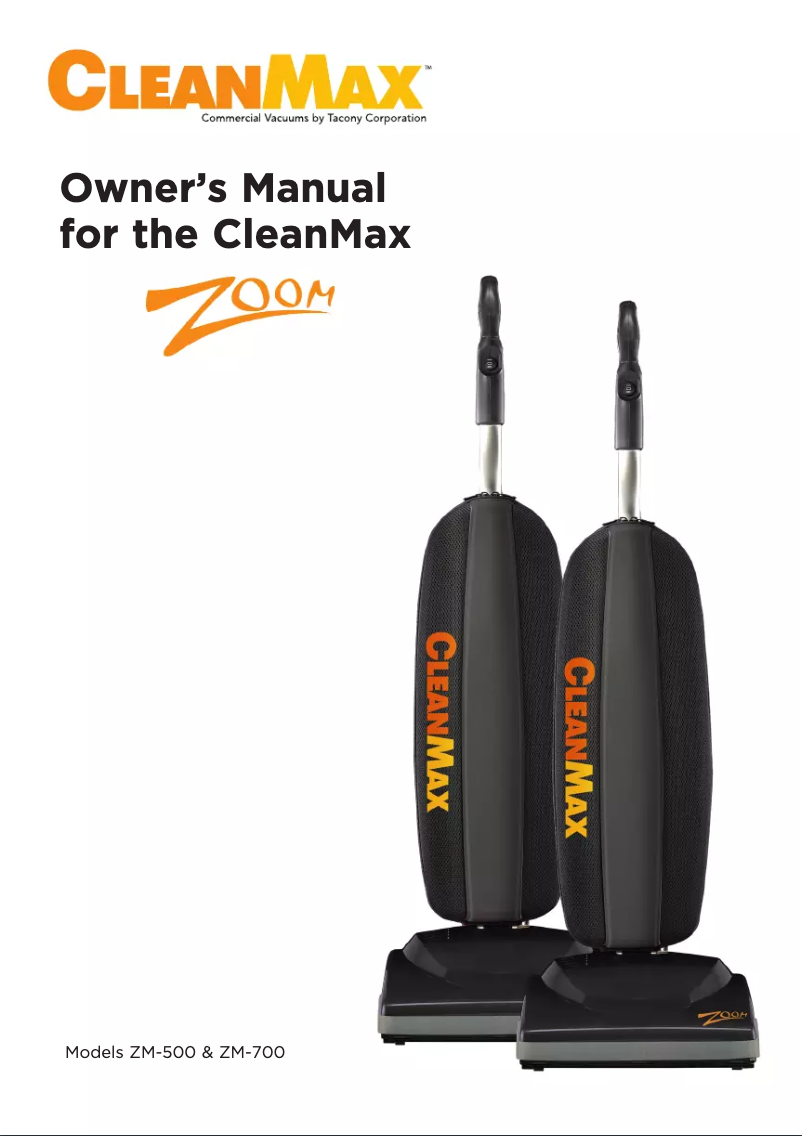 Imagen de la primera página del manual del dispositivo Zoom ZM-500